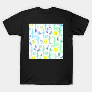 Cacti and butterflies T-Shirt